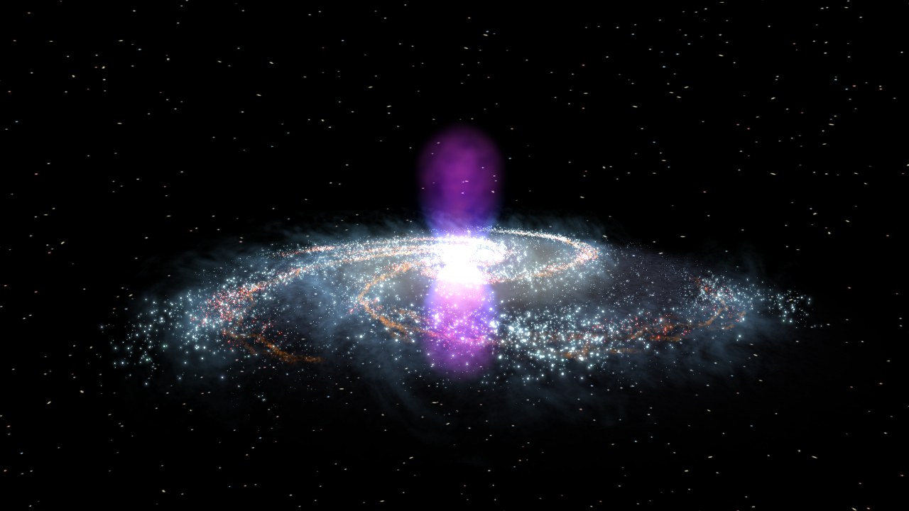 NASA Fermi gamma-ray sky / GRB observations