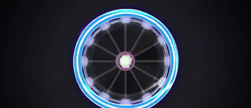 A circular fusion target chamber