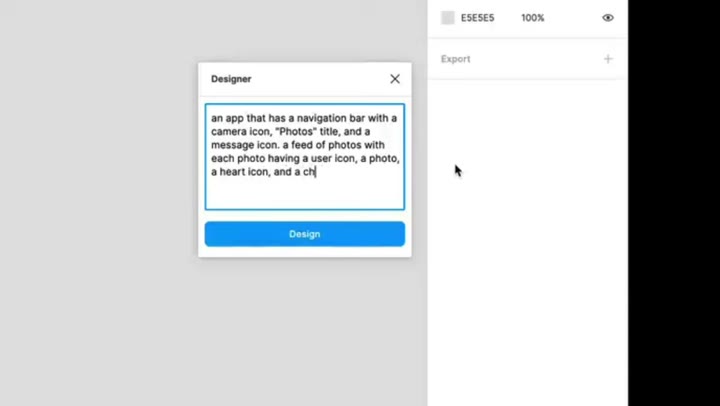 Chat window answering a question about a navigation app